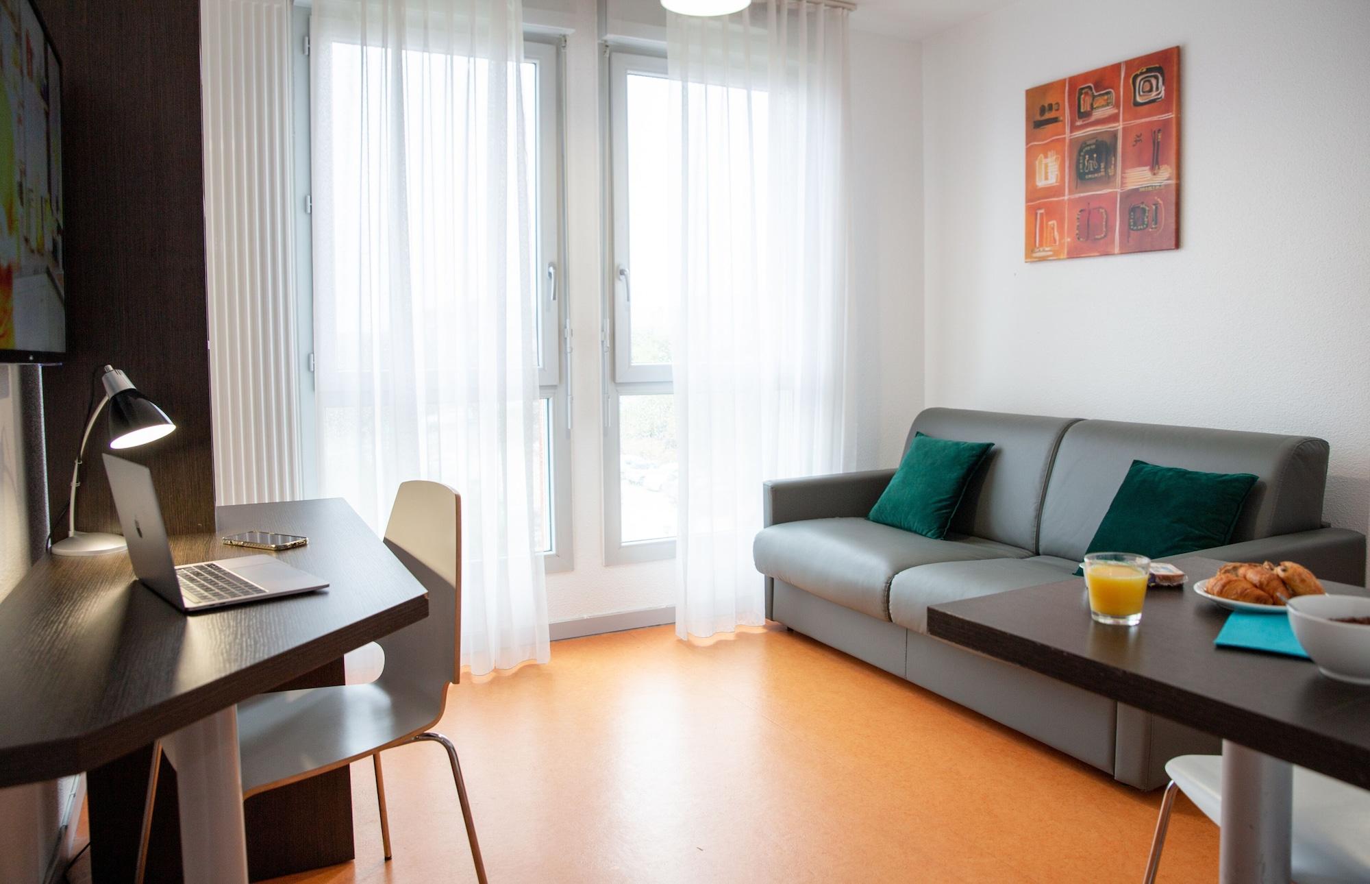 Comfort Aparthotel Besancon Hauts Du Chazal Eksteriør billede
